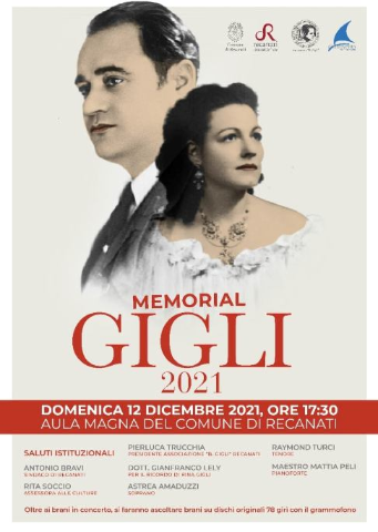 Memorial Gigli 2021 - Domenica 12 Dicembre