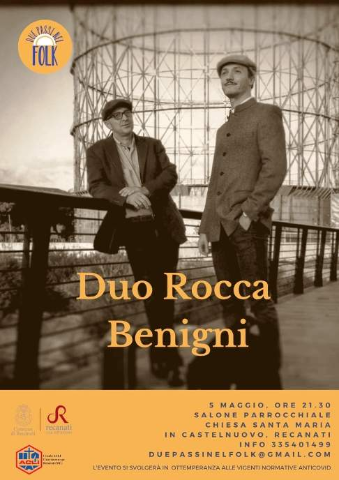 Due passi nel Folk - Duo Rocca Benigni - 5 Maggio