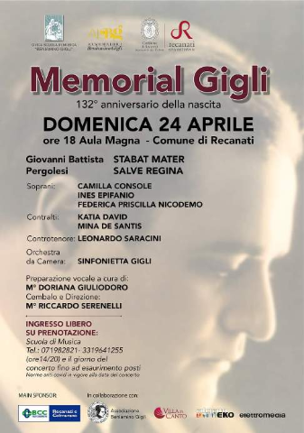 Memorial Gigli - 24 Aprile