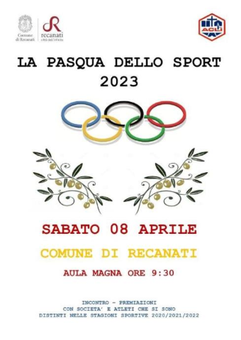 La Pasqua dello sport 2023 - 08 Aprile