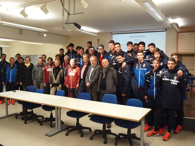   GLI AZZURRINI INCONTRANO GLI STUDENTI DELL'ITIS MATTEI, DOMANI L'AMICHEVOLE CON LA GERMANIA A RECANATI